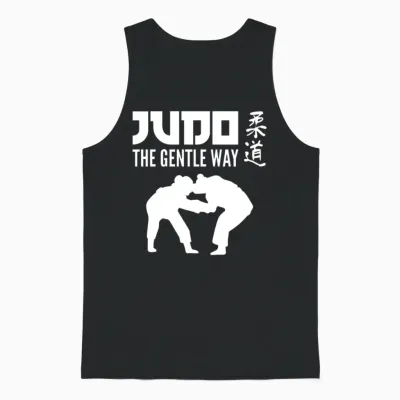 Judo Martial Arts Judo Player Unisex Tank Top - Black