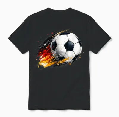 Fußball - Wm World Cup 2026 Deutschland Unisex T-Shirt - Black
