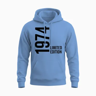 1974 Limited Edition Unisex Hoodie - Carolina Blue