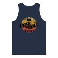 Rock N Roll Tequila Third Collection Unisex Tank Top - Navy – 1