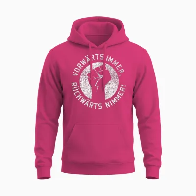 Vorwärts Immer Rückwärts Nimmer Ddr Ostalgie Ostdeutschland Unisex Hoodie - Heliconia