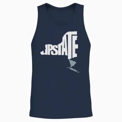 Upstateny1 Unisex Tank Top - Navy