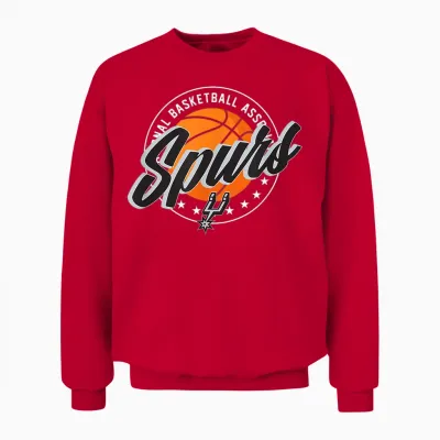 Ballon Officiel Nba San Antonio Spurs All Ball Unisex Sweatshirt - Red