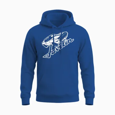 2nd Generation Amc Javelin Illustration and Script Unisex Hoodie - Royal