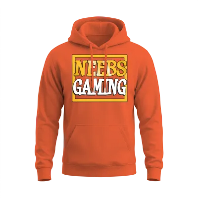 Neebs Gaming 2021 Logo Unisex Hoodie - Orange