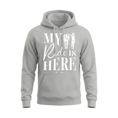 Rodeo, Western Horse Back Riding, Horse Lover Unisex Hoodie - Ash