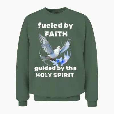 Holy Spirit Unisex Sweatshirt - Military Green