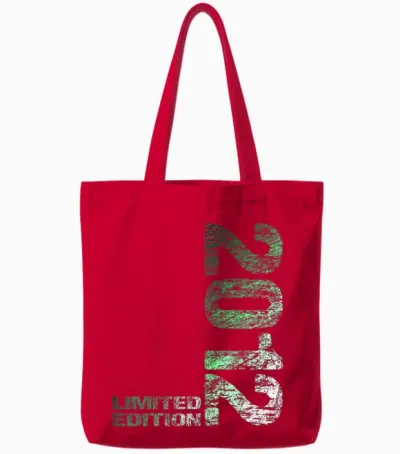 14. Geburtstag 2012 Limited Edition Junge Mädchen Tote Bags - Red