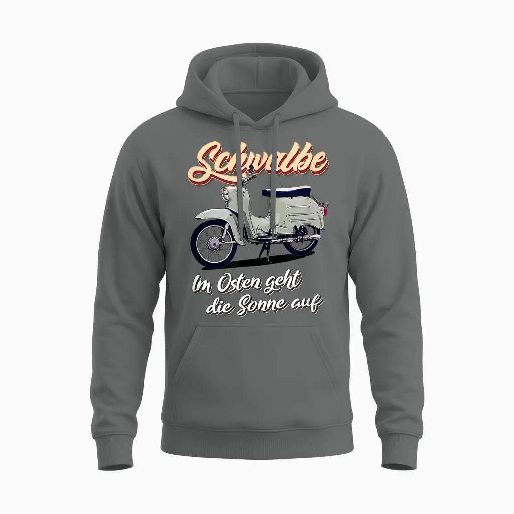 Schwalbe Simson Unisex Hoodie in Graphite Heather