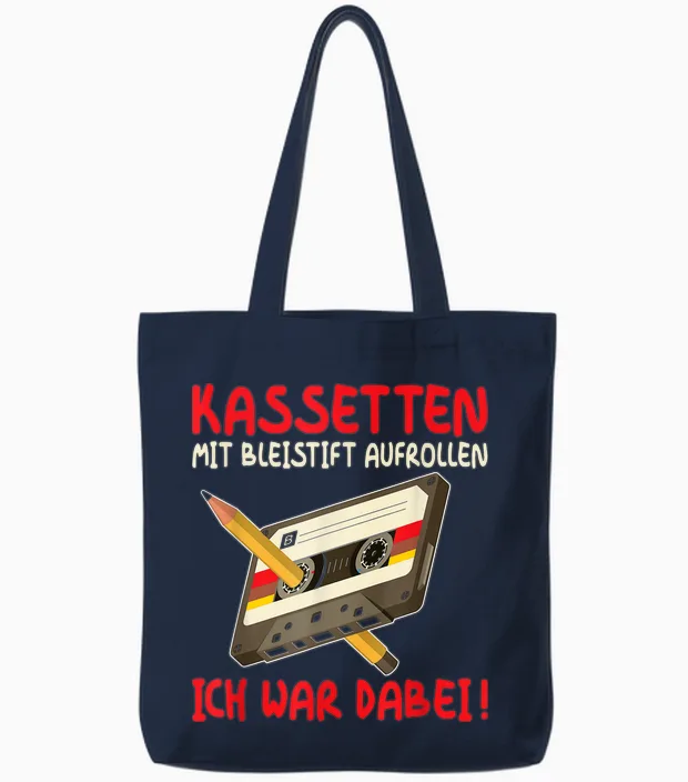 80s Outfit, Men's 90s Outfit, Women's T-Shirt, Black Tote Bags in Navy