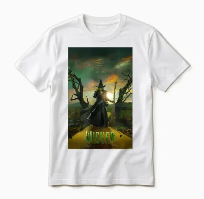 Wicked: for Good Elphaba Yellow Brick Road Unisex T-Shirt - White
