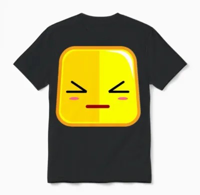 Funny Face Unisex T-Shirt - Black