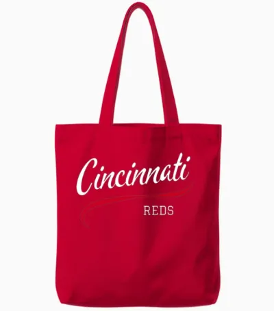 Retro Tote Bags - Red