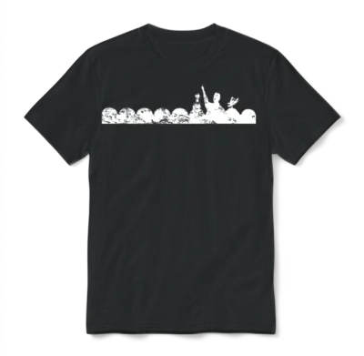 Mystery Science Theater 3000 Vintage Dark Unisex T-Shirt - Black