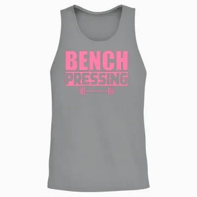 Bench Press Bench Press Bench Press Bench Press Unisex Tank Top - Sport Grey
