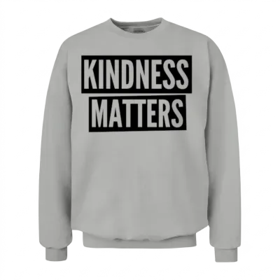 Kindness, Choose Kindness Unisex Sweatshirt - Ash
