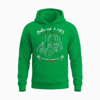 Belarus Mts//legenden Sterben Nie. Ostalgie/landmaschinen Unisex Hoodie - Irish Green