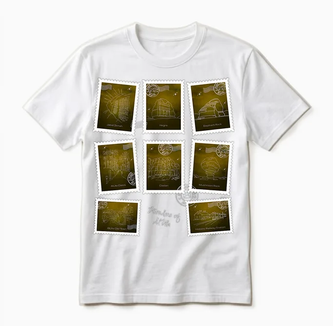 Merveilles D'alula T-Shirt Haut De Gamme Unisex T-Shirt in White