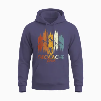 Zeit Für Geocache, Geocache, Zeit, Geocaching Unisex Hoodie - Heather Sport Dark Navy