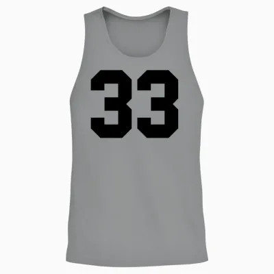 33 Unisex Tank Top - Sport Grey