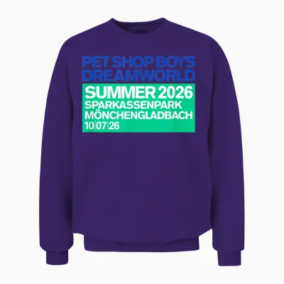 Amazon Exclusive Dreamworld Monchengladbach July 10th Unisex Sweatshirt - Purple