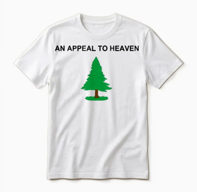 An Appeal to Heaven Unisex T-Shirt in White