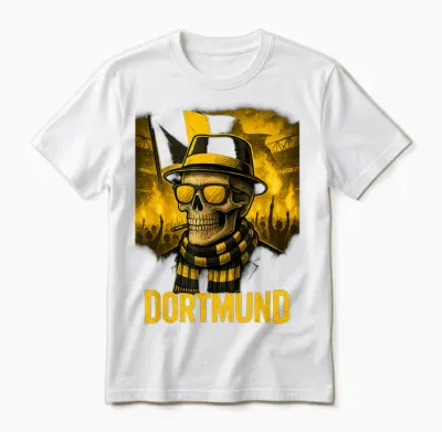 Dortmund T-Shirt for Men, Women and Children, Dortmund Unisex T-Shirt - White