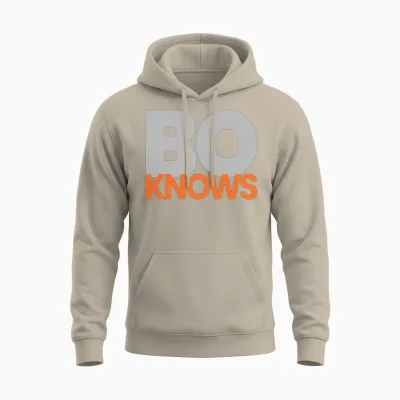 Bo Knows Unisex Hoodie - Sand
