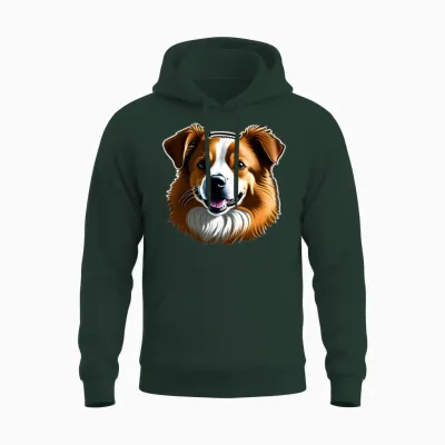 Dog Stickers for Walls Dog Stickers Printable Dog Unisex Hoodie - Forest