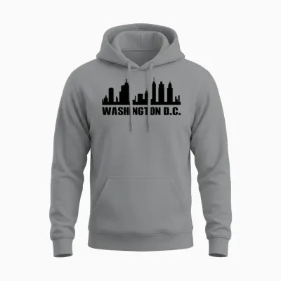 Washington D C Unisex Hoodie - Sport Grey