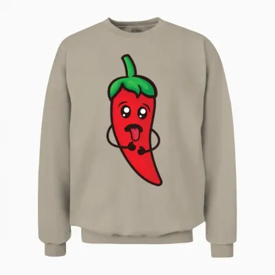 Blok the Funny Unisex Sweatshirt - Sand