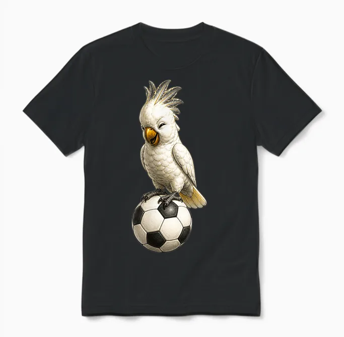 Kakadu Für Fans Von Süßen Maskottchen Unisex T-Shirt in Black