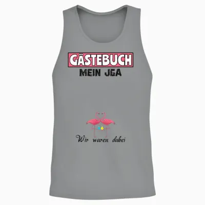 Team Braut Jga Mädels Gästebuch Junggesellinnenabschied Unisex Tank Top - Sport Grey