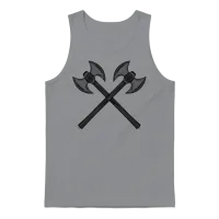 Axe Unisex Tank Top - Sport Grey – 1