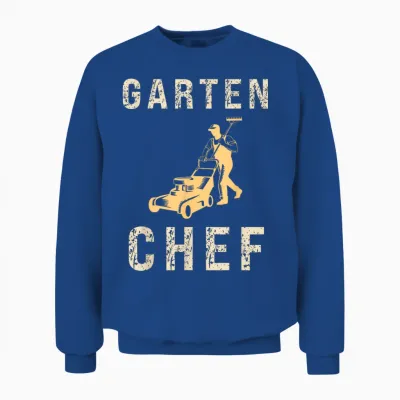 Gärtner Garten Chef Papa Opa Vatertag Unisex Sweatshirt - Royal