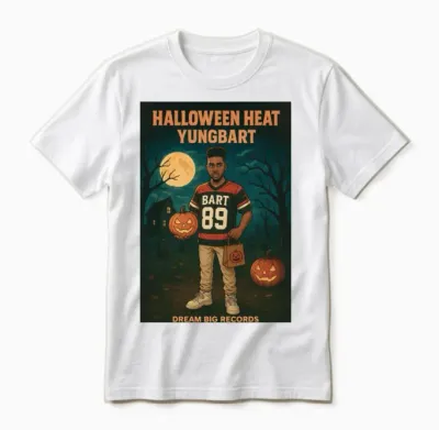 Halloween Heat Yungbart Unisex T-Shirt - White