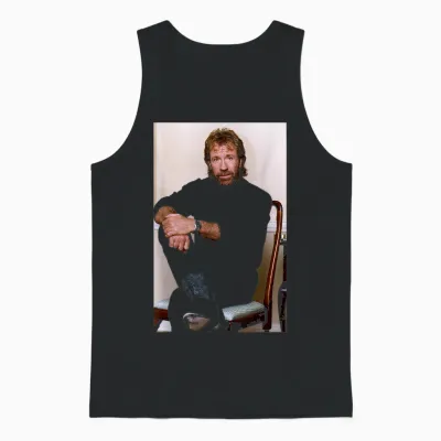 Chuck Norris Way of the Dragon Schauspieler & Kampfsport-Experte Unisex Tank Top - Black