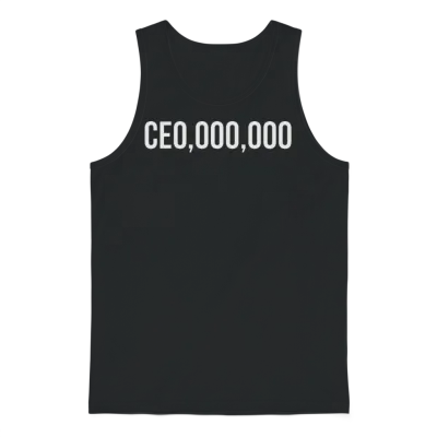 Ceo Unisex Tank Top - Black