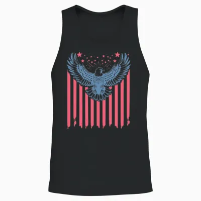 Eagle America Unisex Tank Top - Black