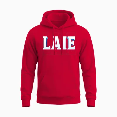 Retro - Laie Unisex Hoodie - Red
