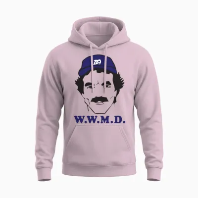 What Would Magnum Do Unisex Hoodie - Light Pink