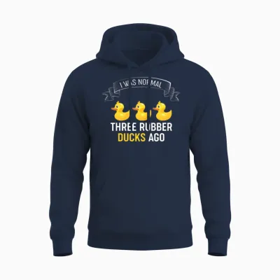Rubber Duck Rubber Duckie Unisex Hoodie - Navy