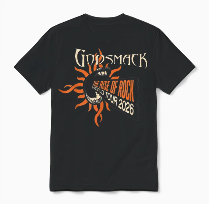 Godsmack the Rise of Rock Itin Unisex T-Shirt in Black