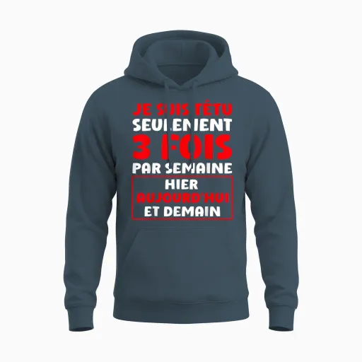 Funny Stubborn Character Quote Funny Colleague Work Friend Unisex Hoodie - Dark Heather