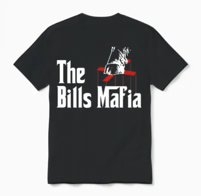 The Bills Mafia Unisex T-Shirt - Black