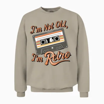 Retro Reverie Unisex Sweatshirt - Sand
