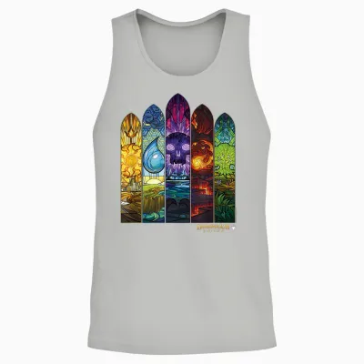 Magic: the Gathering Dominaria United Windows Unisex Tank Top - Ash