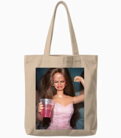 Disgusted Face Meme Doll Babe X Only Cute Baby Love Fans Tote Bags - Natural
