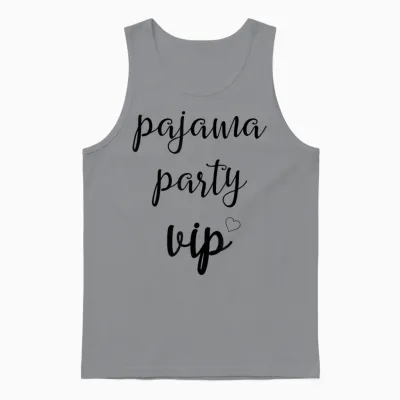 Pajama Party Shirt - Funny Pajama Party Shirt T-Shirt, Gray Unisex Tank Top - Sport Grey