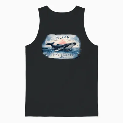 Timmy (hope) Der Buckelwal - Team Timmy Unisex Tank Top - Black